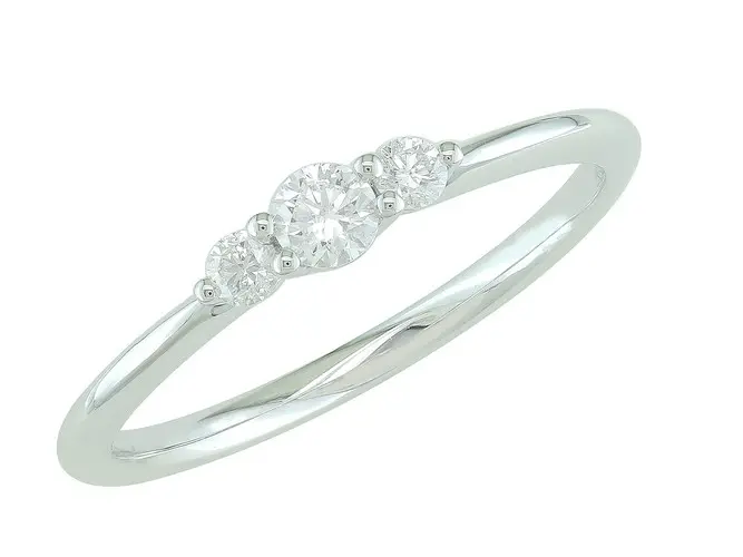 Bague en Or Blanc JA6034