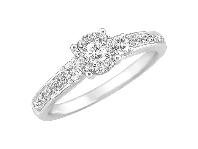 Bague en Or Blanc JA3918-OB