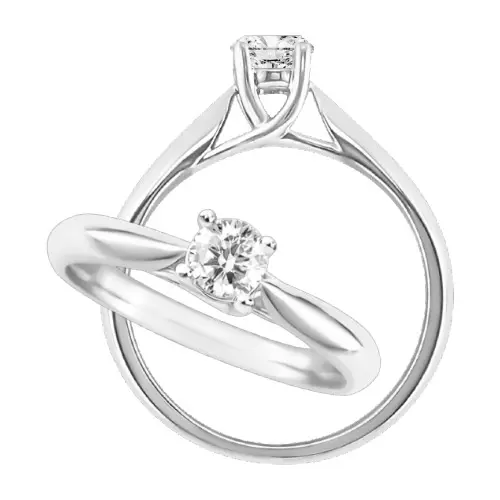 Bague en Or Blanc JA4861