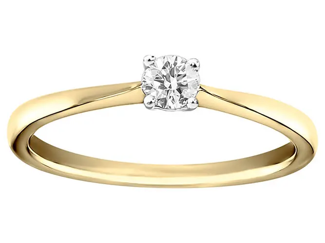 Bague diamant en Or jaune JA1735