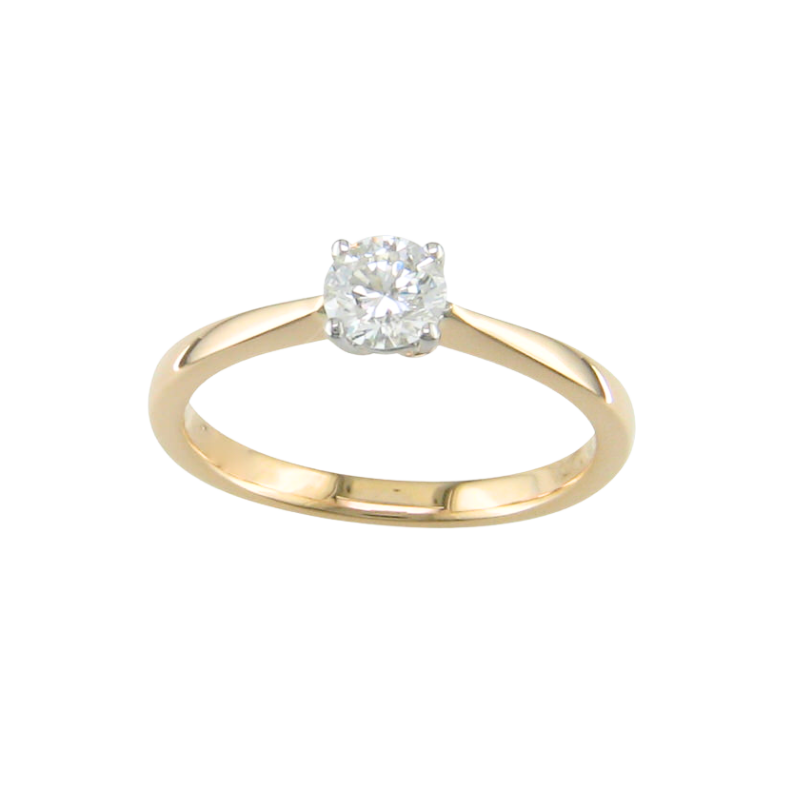 [JA1739] Bague Sélection Cosyns Or Jaune 18 carats et diamant JA1739