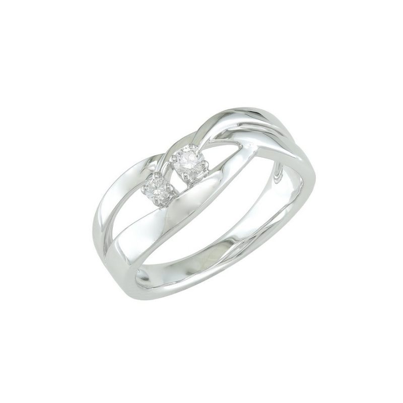 Bague Sélection Cosyns JA5782-OB Or Blanc 18 carats et diamant