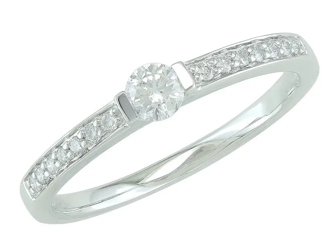 Bague Sélection Cosyns en Or Blanc 18 carats JA6031