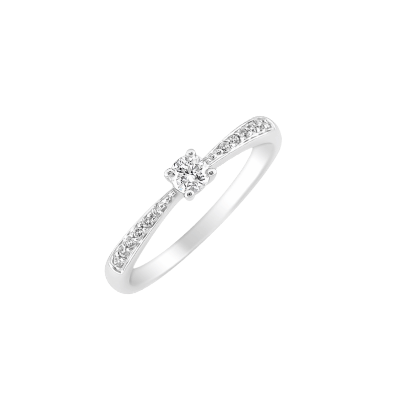 [JA6569] Bague en Or Blanc JA6569