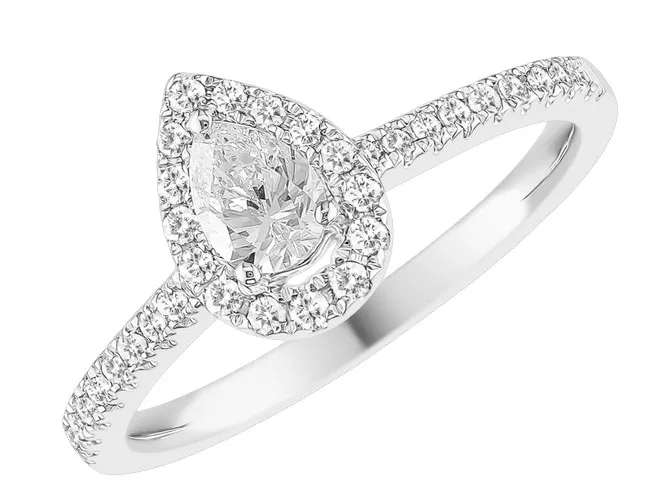 Bague Sélection Cosyns en Or Blanc 18 carats JA6402