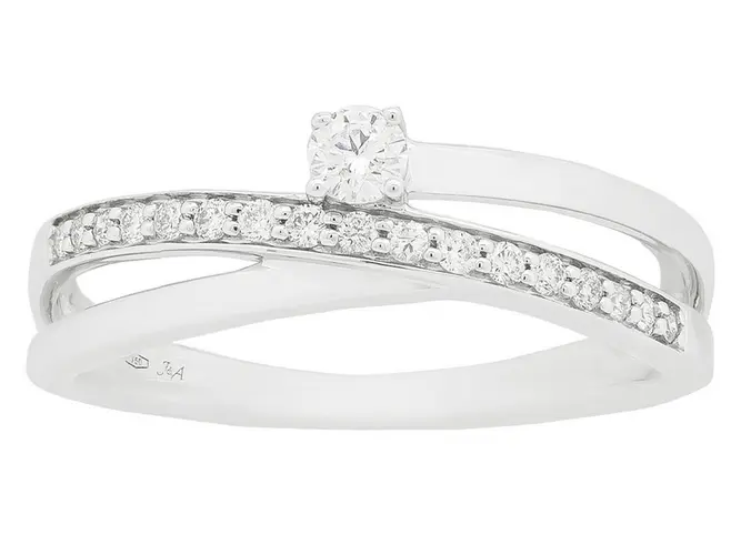 Bague en Or Blanc JA6579-OB