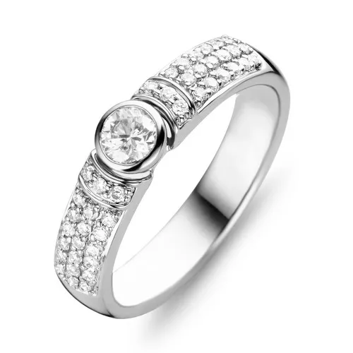 [R27122] Bague Sélection Cosyns en Or Blanc 18 carats R27122