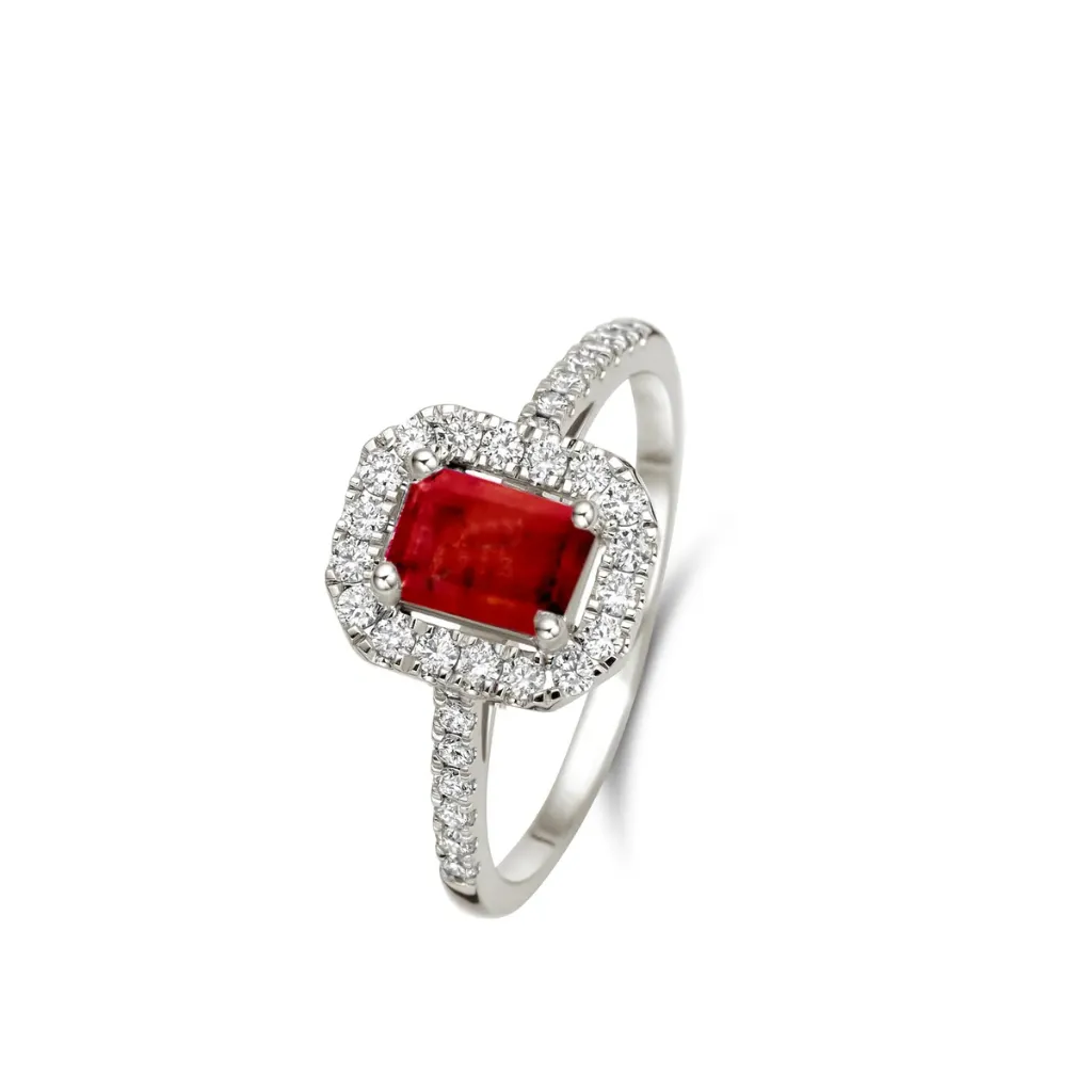 [91HC51/RA] Bague Sélection Cosyns en Or Blanc 18 carats 91HC51/RA