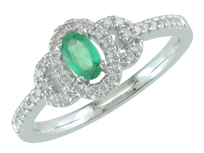 Bague Sélection Cosyns en Or Blanc 18 carats JA5506