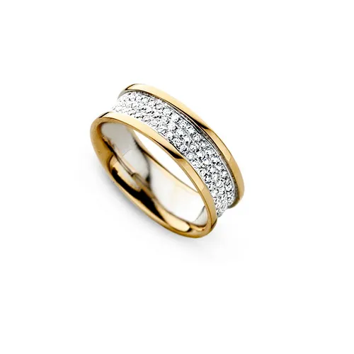 Bague Sélection Cosyns en Or Jaune 18 carats R19396