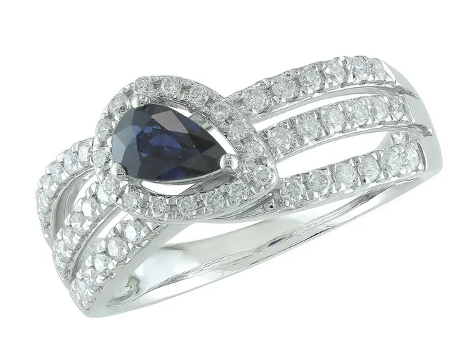 [JA5694] Bague Sélection Cosyns en Or Blanc 18 carats JA5694