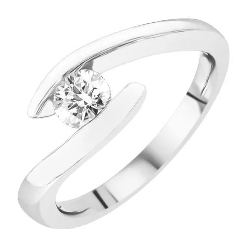 [JA4821] Bague Sélection Cosyns en Or Blanc 18 carats JA4821