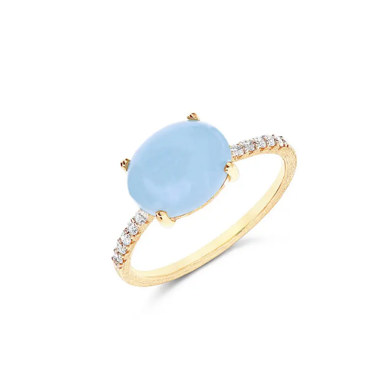 [AS9-597] Bague Nanis Dancing In The Rain Azure AS9-597