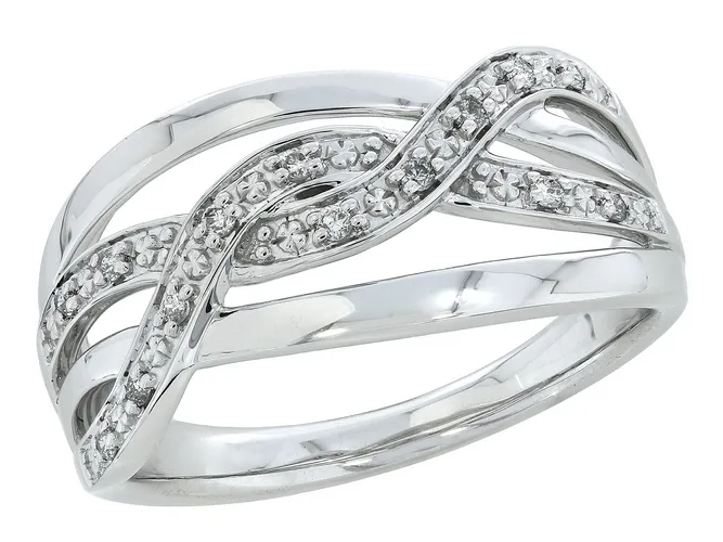 Bague Sélection Cosyns en Or Blanc 18 carats JA5380