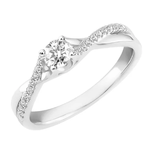 Bague Sélection Cosyns en Or Blanc 18 carats JA4896