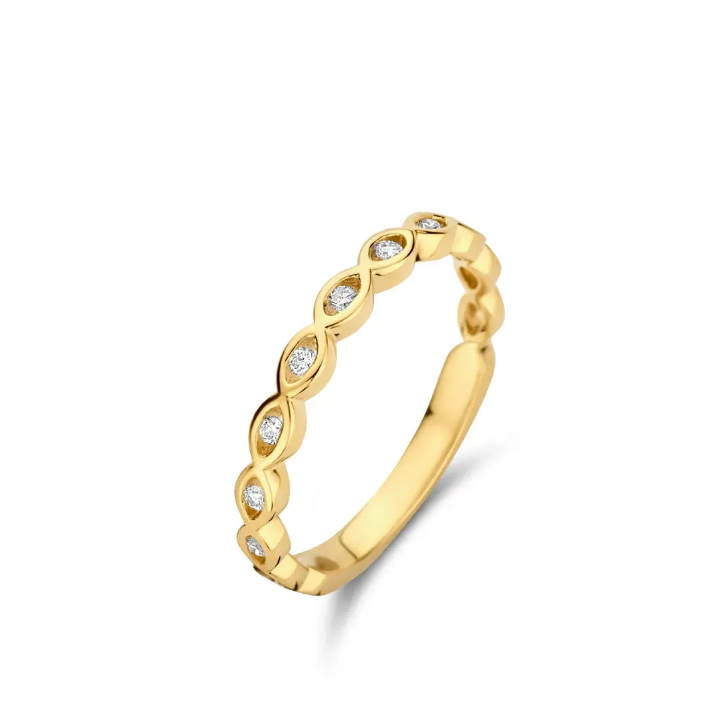 [065142A] Bague One More Ischia Basics en Or Jaune 065142A