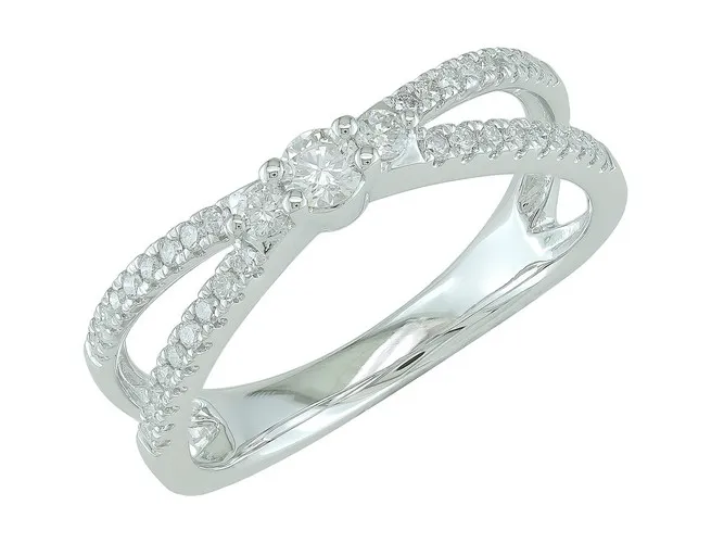 Bague Sélection Cosyns en Or Blanc 18 carats JA6109