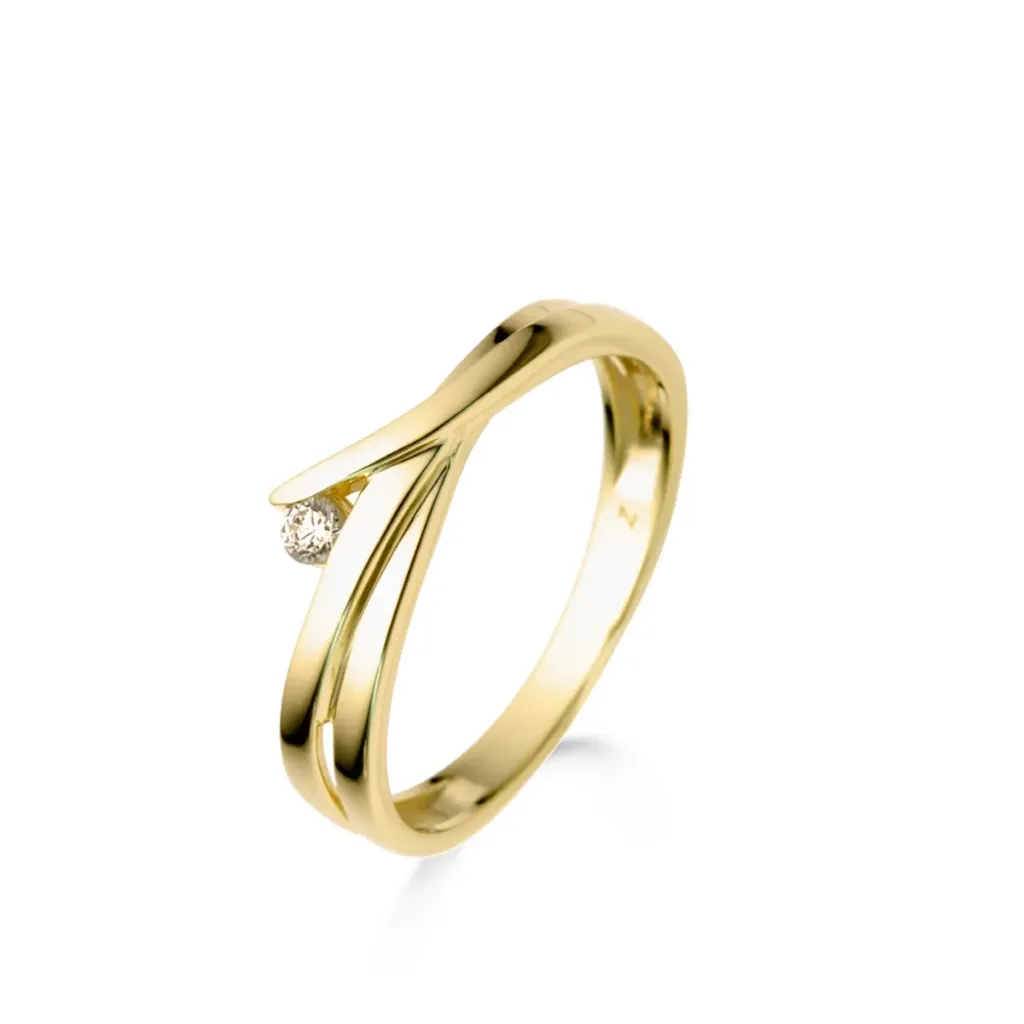Bague Sélection Cosyns en Or Jaune 18 carats 064046/A