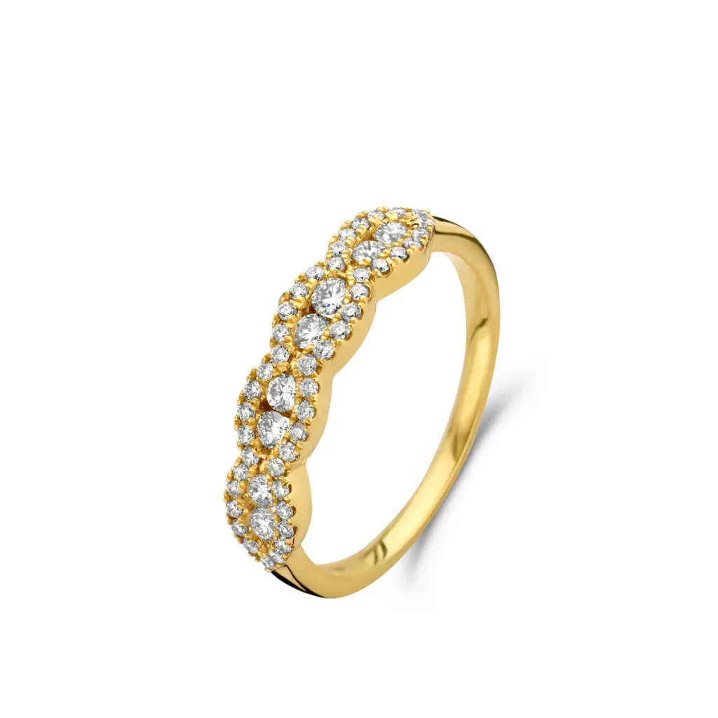 Bague Sélection Cosyns en Or Jaune 18 carats 065716/A