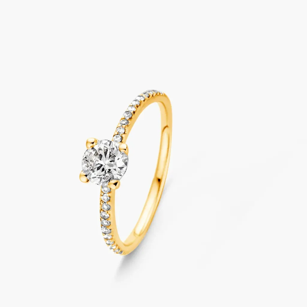 Bague Solitaire Chaton Beyond en Or Jaune 91AV46/A