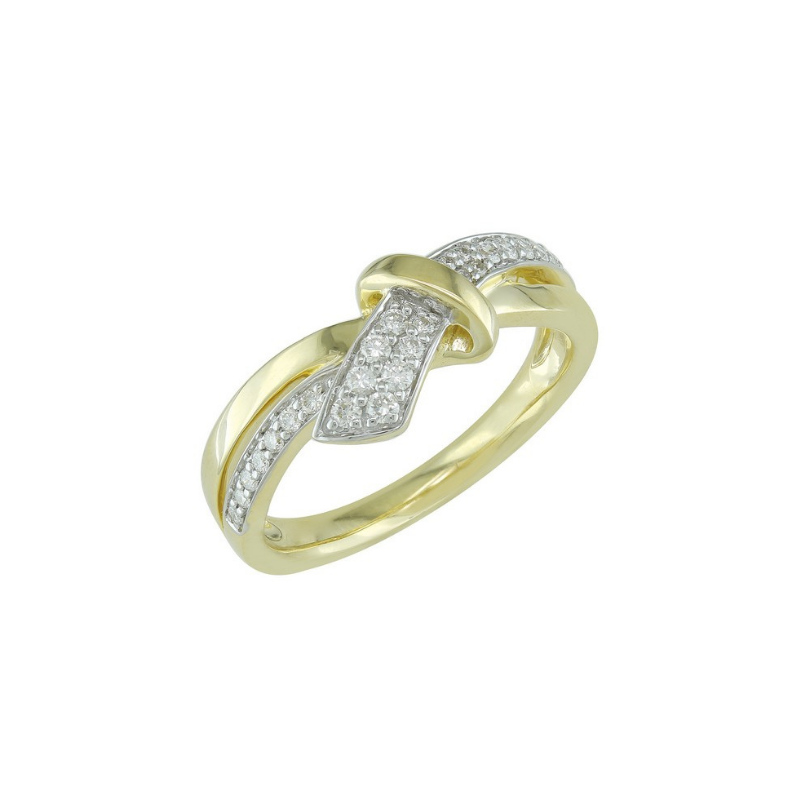 Bague Sélection Cosyns Or Jaune 18 carats et diamants JA5744