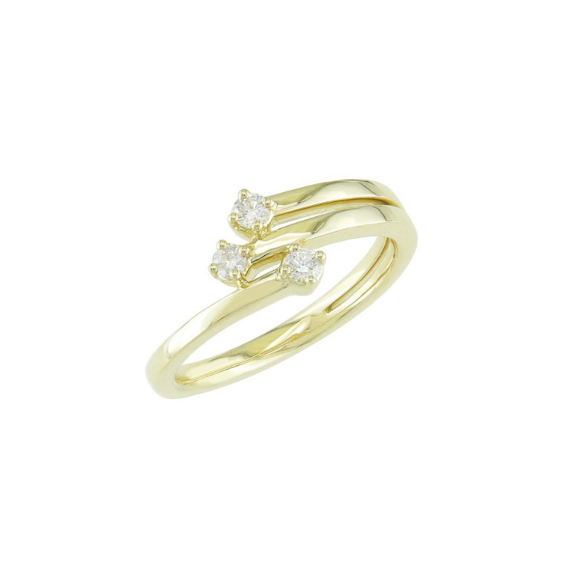 Bague Sélection Cosyns JA5781 Or Jaune 18 carats et diamants