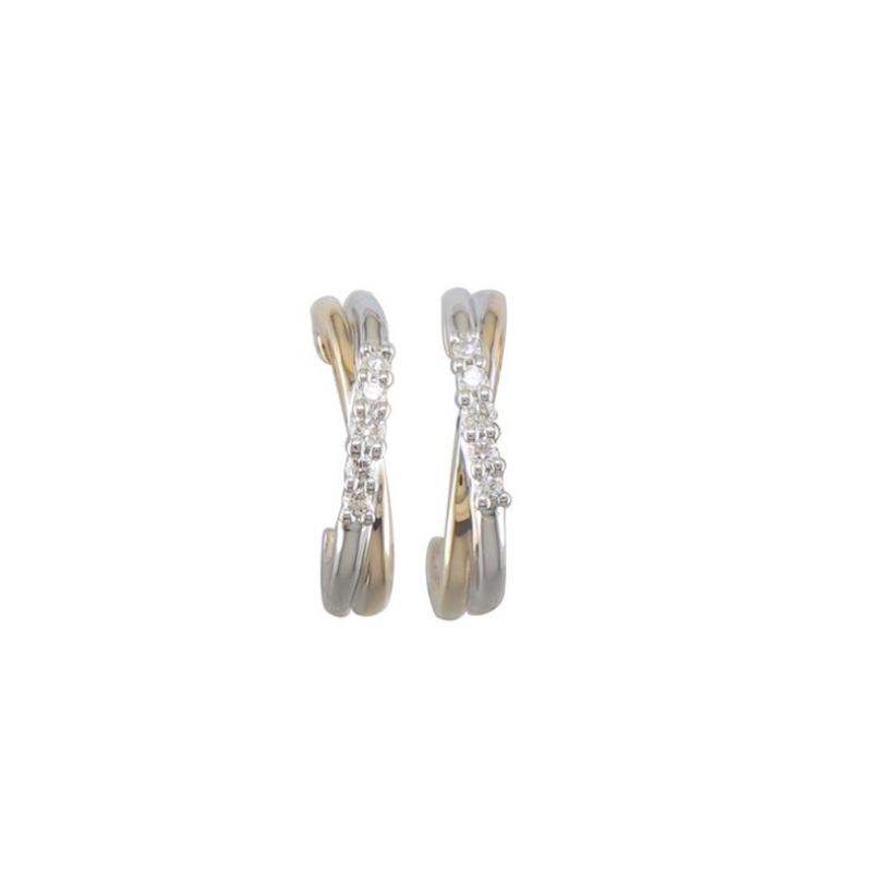 [JA3647] Boucles d'oreilles Sélection Cosyns JA3647 en or blanc et diamants