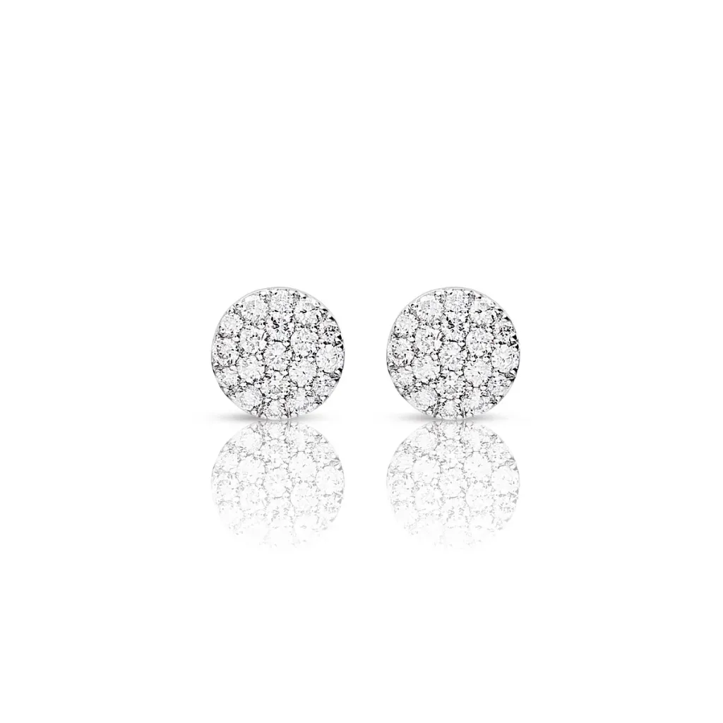 [93FK06/A] Boucles d'oreilles One More Eolo en Or Blanc 93FK06/A