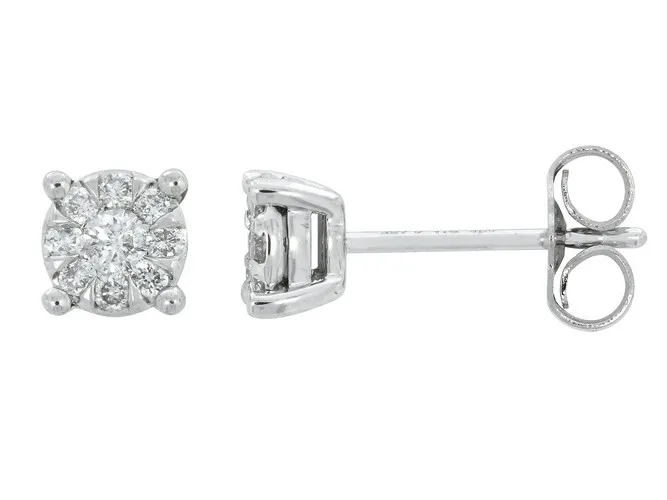 Boucles d'oreilles Sélection Cosyns en Or Blanc 18 carats JA5330