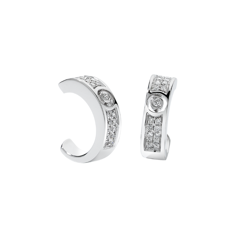 Boucles d'oreilles Garel Graphique 74AD24G