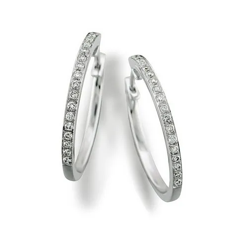 [JA1618] Boucles d'oreilles Sélection Cosyns en Or Blanc 18 carats JA1618