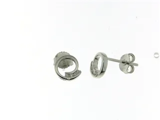 Boucles d'oreilles Sélection Cosyns en Or Blanc 18 carats 059864A