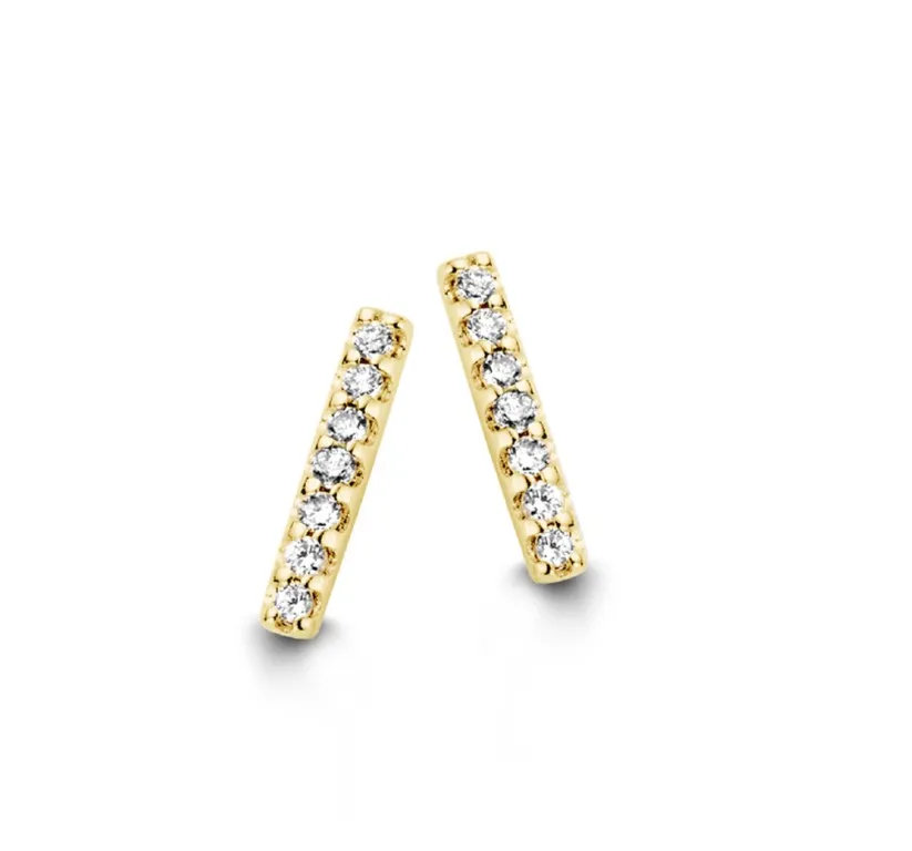 [056755A] Boucles d'oreilles One More Ischia Basics en Or Jaune 056755A