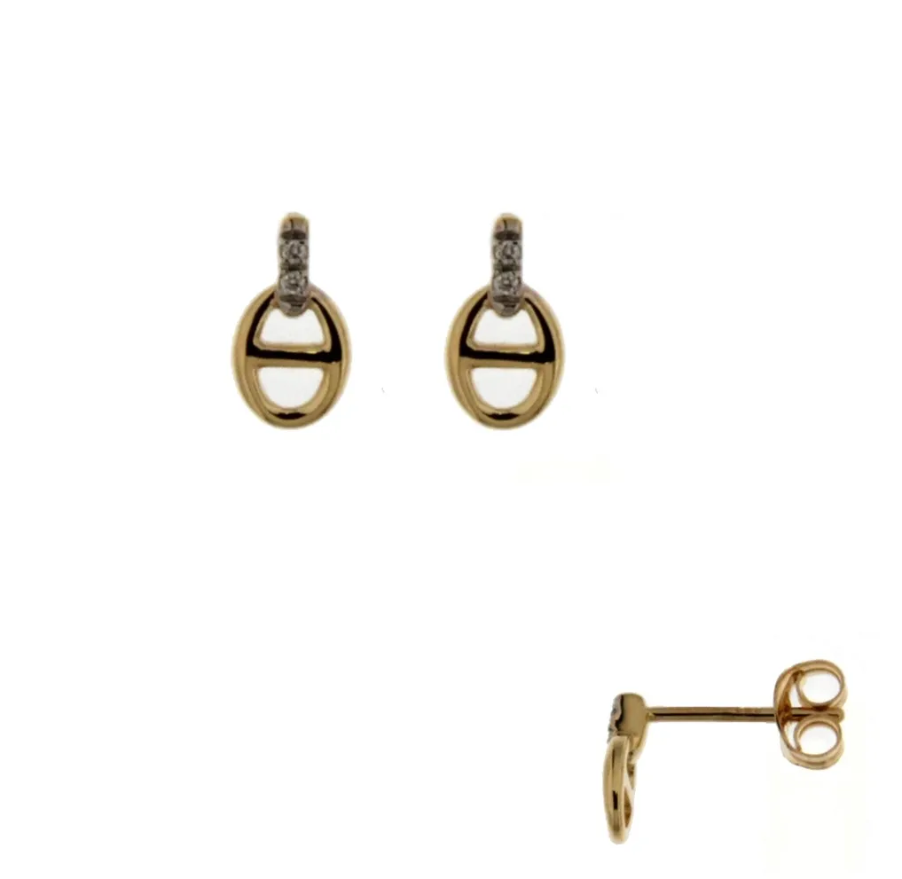 [063670/A] Boucles d'oreilles Sélection Cosyns en Or Jaune 18 carats 063670/A