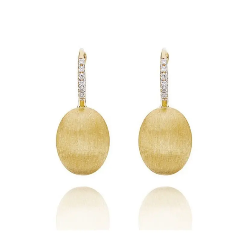 [OS16-583] Boucles d'oreilles Nanis Ciliegine OS16-583 Or Jaune Diamants