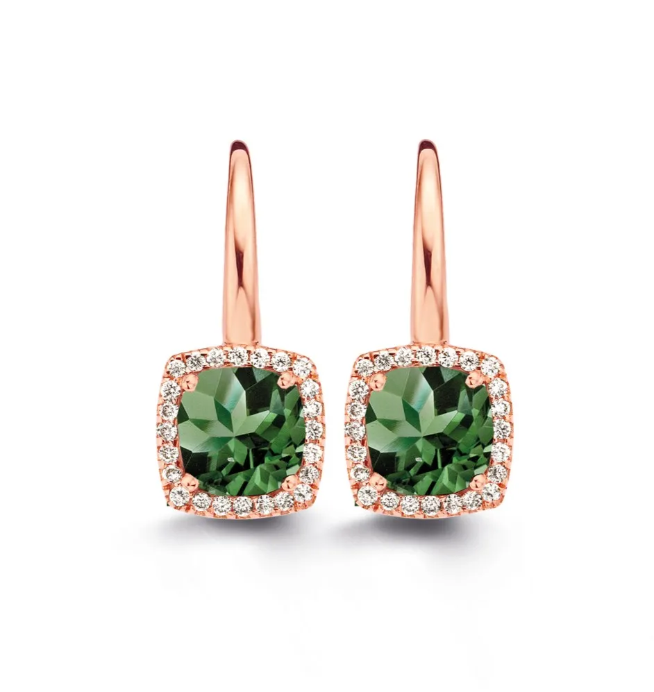 [050643/QA] Boucles d'oreilles One More Etna en Or Rose 050643/QA