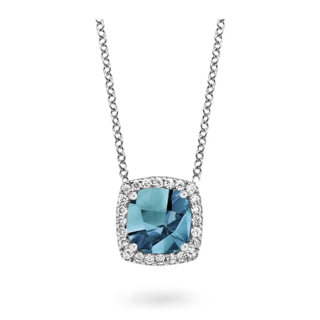 [050453/TA] Collier One More Etna en Or Blanc 050453/TA