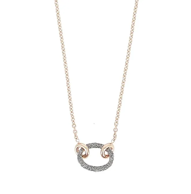 [YBSCE007] Collier Pesavento en Or Rose YBSCE007