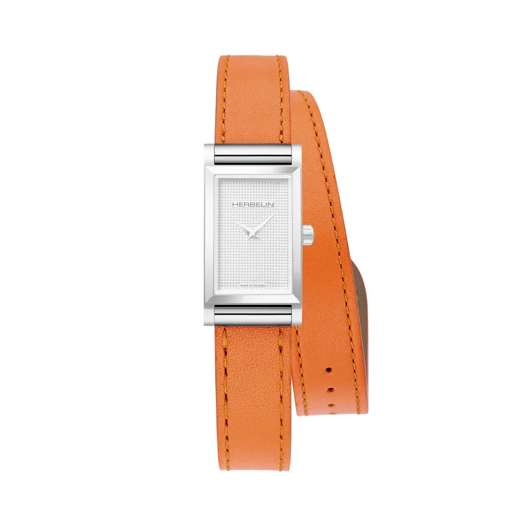 Bracelet Double Michel Herbelin Antarès Orange BRAC17048A80