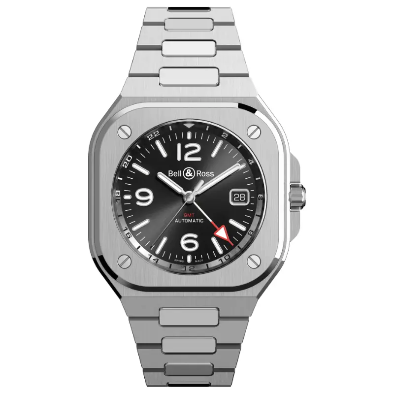 Montre Bell & Ross BR 05 GMT BR05G-BL-ST/SST