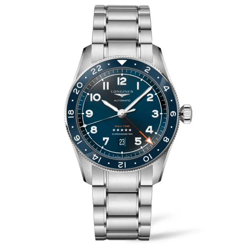 [L3.812.4.93.6] Montre Longines Spirit Zulu Time L3.812.4.93.6