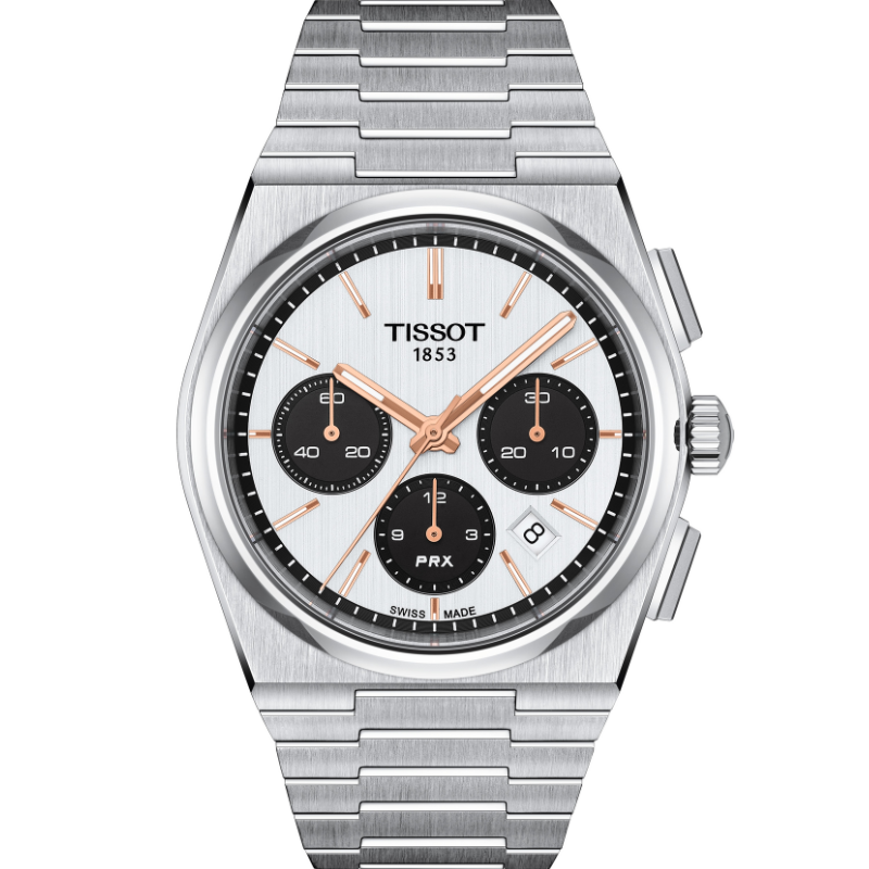 [T137.427.11.011.00] Montre Tissot T-Classic PRX Automatic Chronographe T137.427.11.011.00