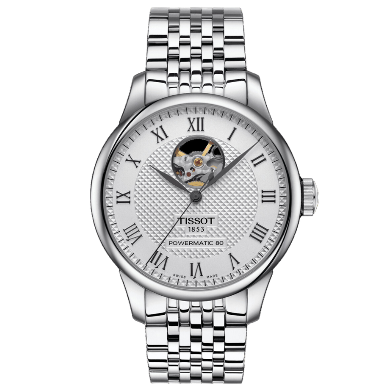 Montre Tissot T-Classic Le Locle Powermatic 80 Open Heart T006.407.11.033.02