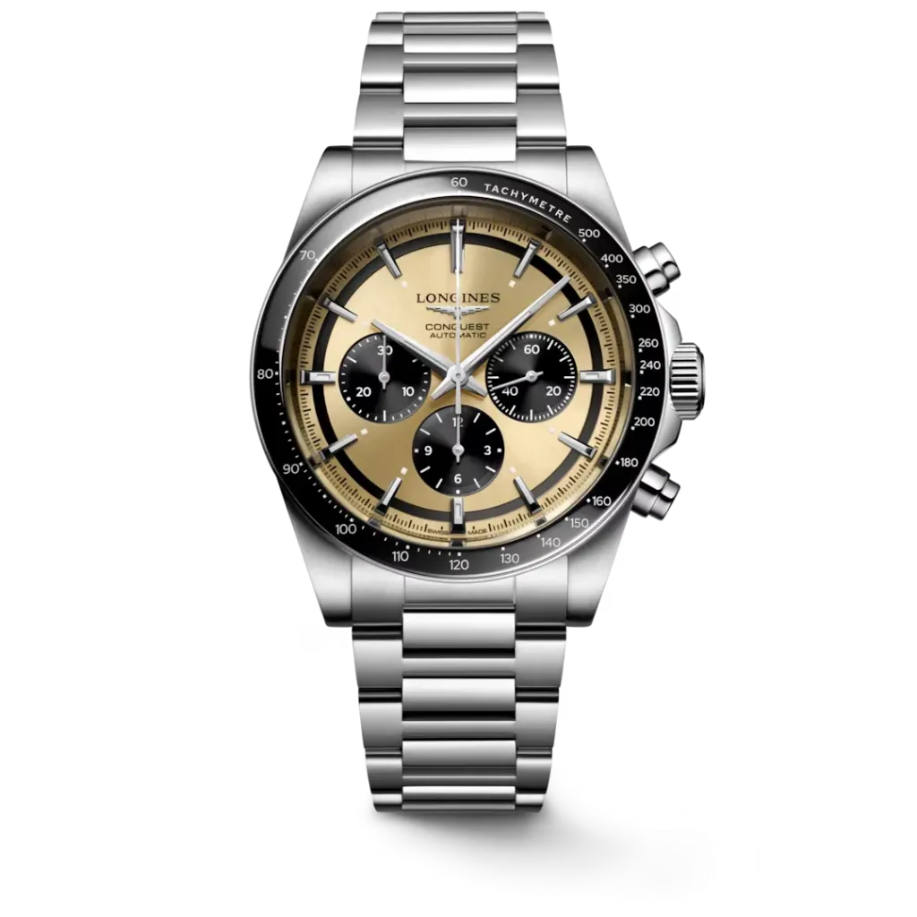 [L3.835.4.32.6] Montre Longines Conquest Chronograph L3.835.4.32.6