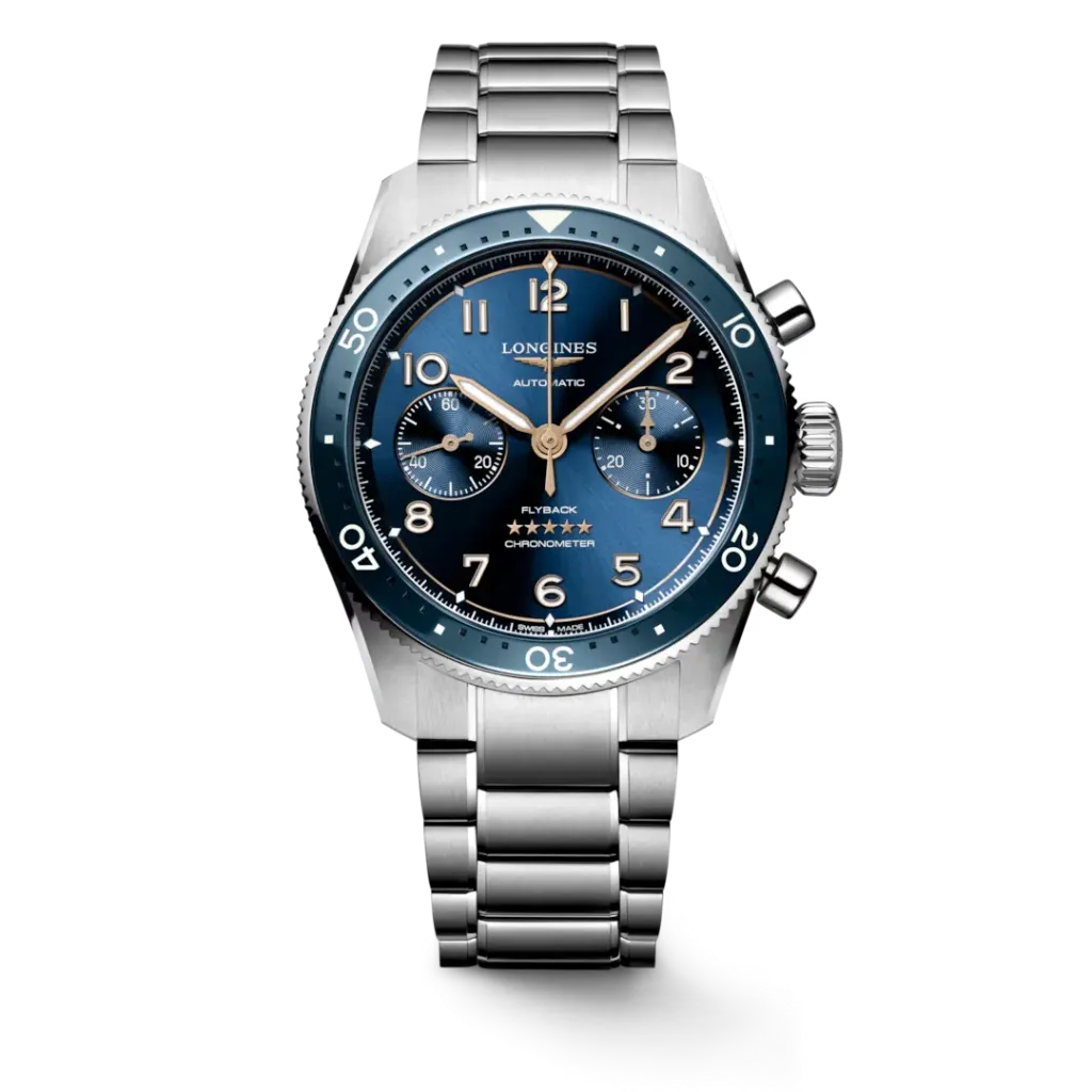 Montre Longines Spirit Flyback L3.821.4.93.6