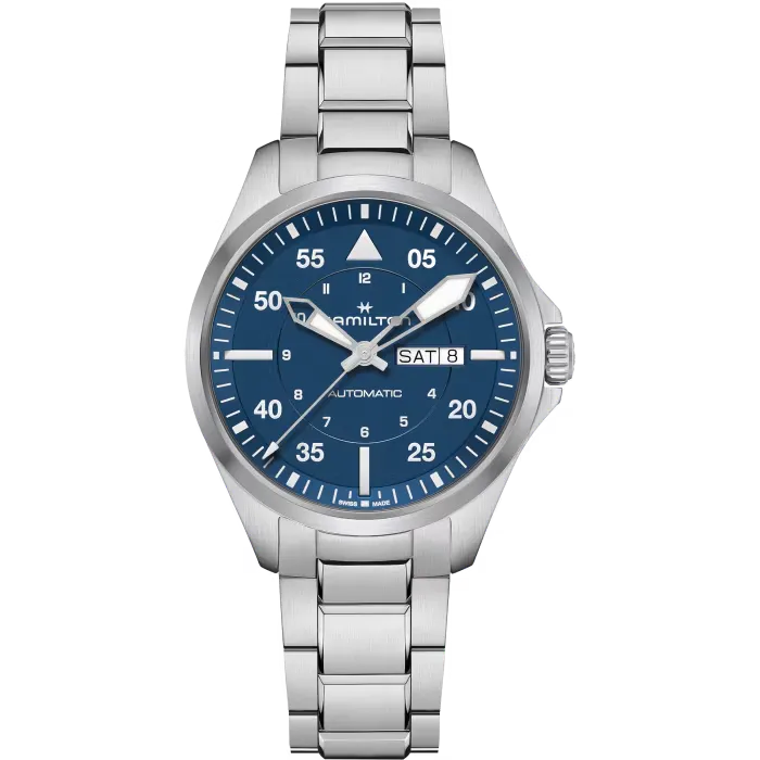 [H64635140] Montre Hamilton Khaki Aviation Pilot Day Date Auto H64635140