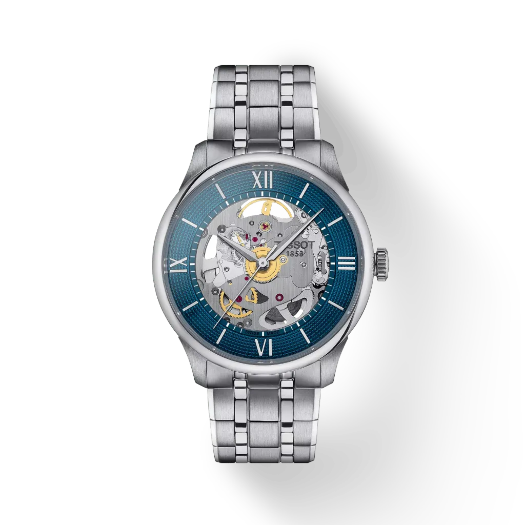 [T139.836.11.048.00] Montre Tissot Chemin Des Tourelles Skeleton 39mm T139.836.11.048.00