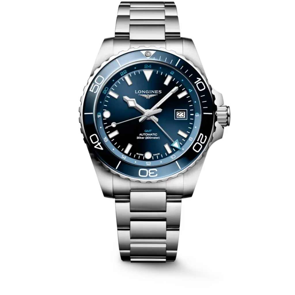 [L3.890.4.96.6] Montre Longines Hydroconquest GMT L3.890.4.96.6