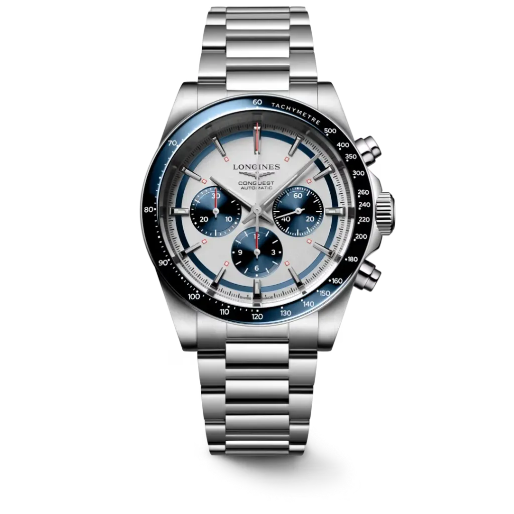 [L3.835.4.98.6] Montre Longines Conquest Chronograph L3.835.4.98.6