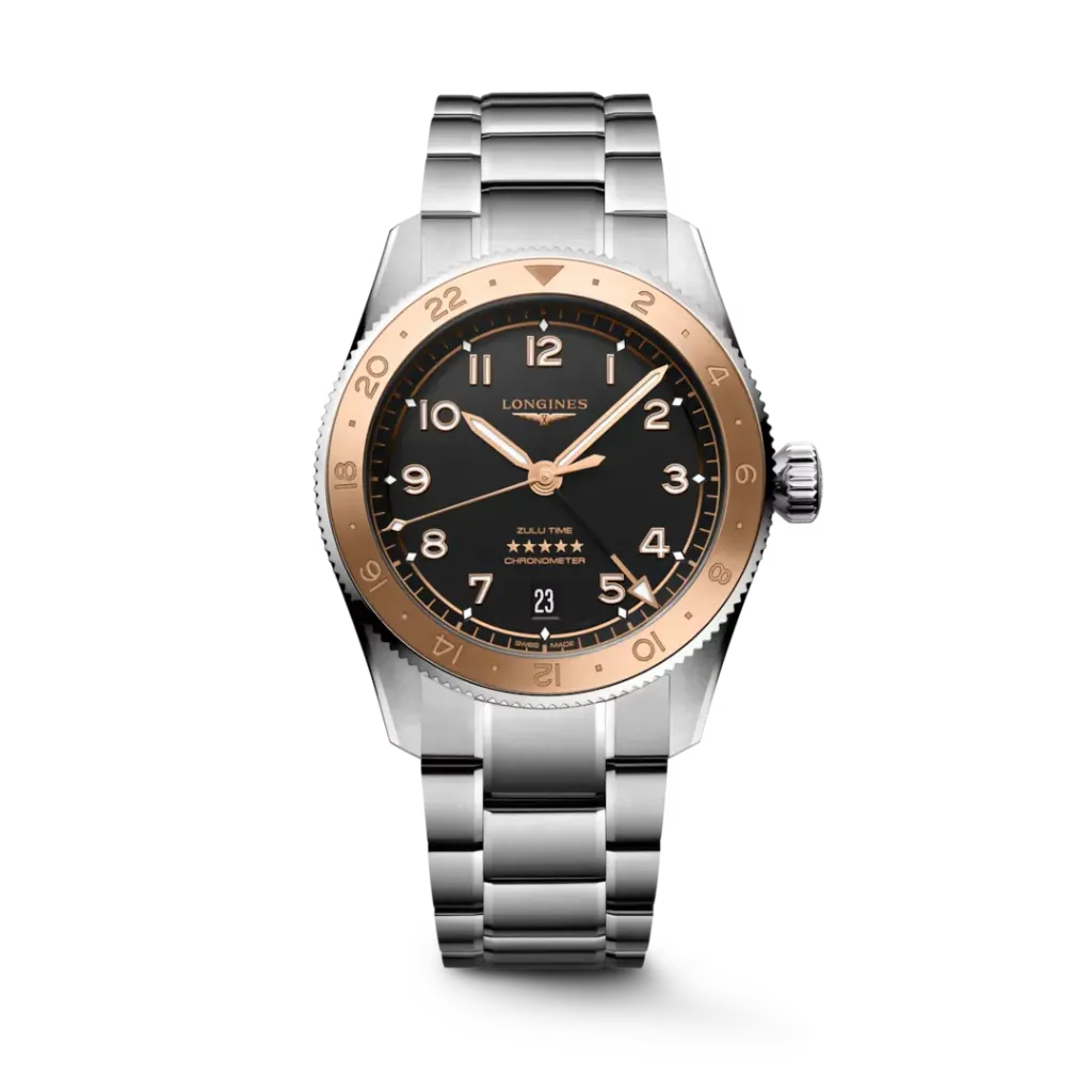 [L3.803.5.53.6] Montre Longines Spirit Zulu Time 1925 L3.803.5.53.6